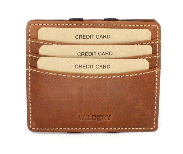 wildery magic wallet flip boy kartenetui in beige und rfid schutz